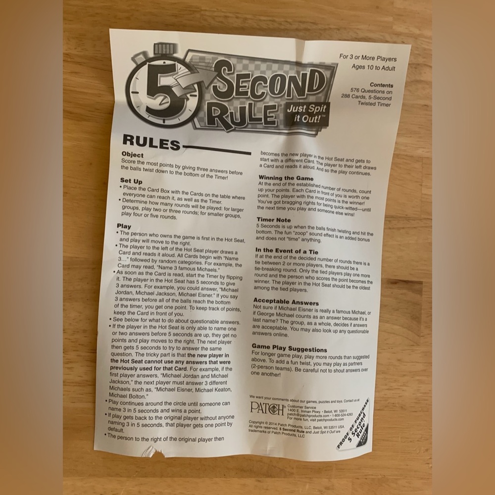 5 Second Rule - Picture 13 of 14